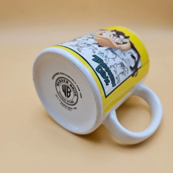 Vintage Warner Bros.Tazmanian Devil Mug Cartoon Character Collectible 1995‎ - Picture 5 of 9